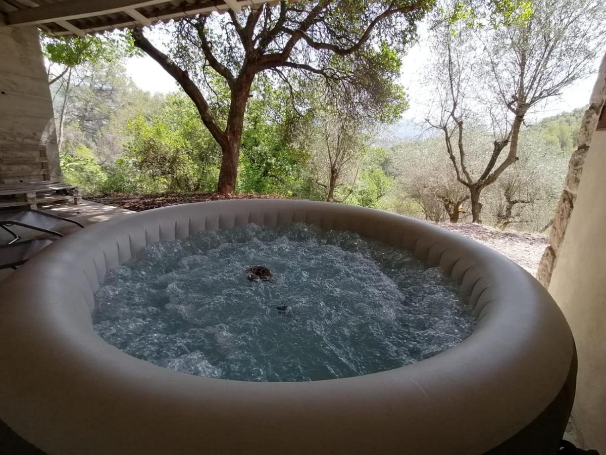 Sejour En Pleine Nature, Vue Imprenable, Jacuzzi Contes  Kültér fotó